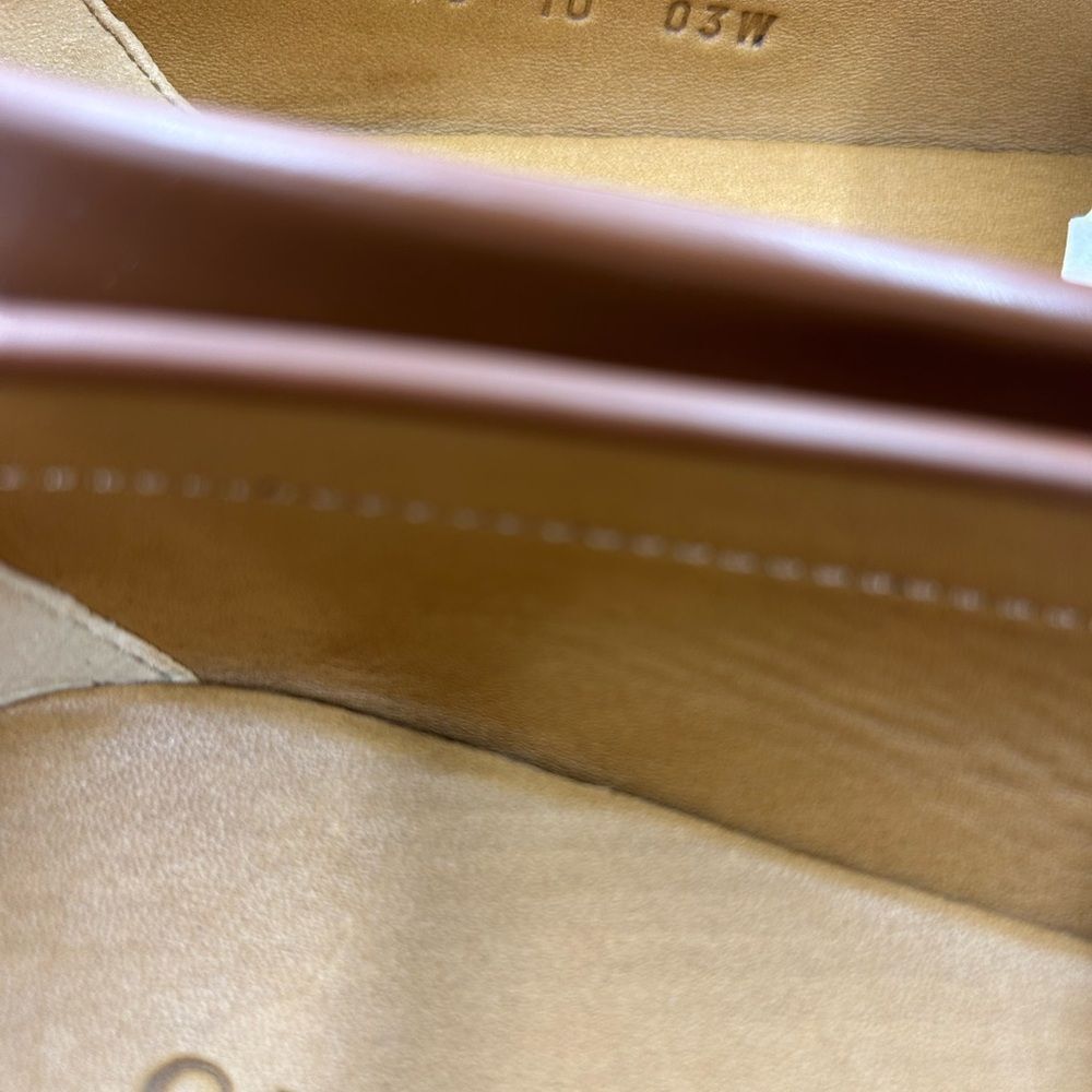 Gucci Brown Leather Loafers - Picture 8 of 9